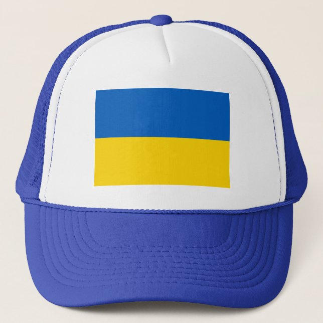 Casquette Ukraine Drapeau national TRUCKER HAT (Devant)