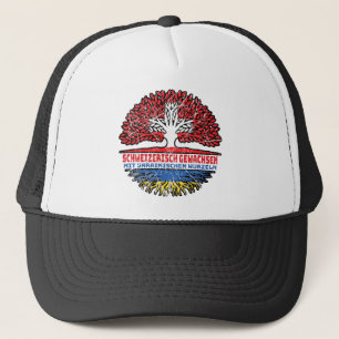 Casquette Ukraine Suisse ukrainienne Arbre Racine