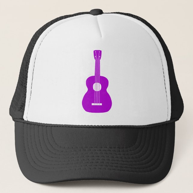 Casquette Ukulele - Violet (Devant)