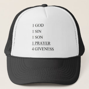 Casquette Un 1 DIEU