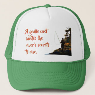 Casquette Un Chapeau De Trucker De Pêcheur Secrets De Rivièr