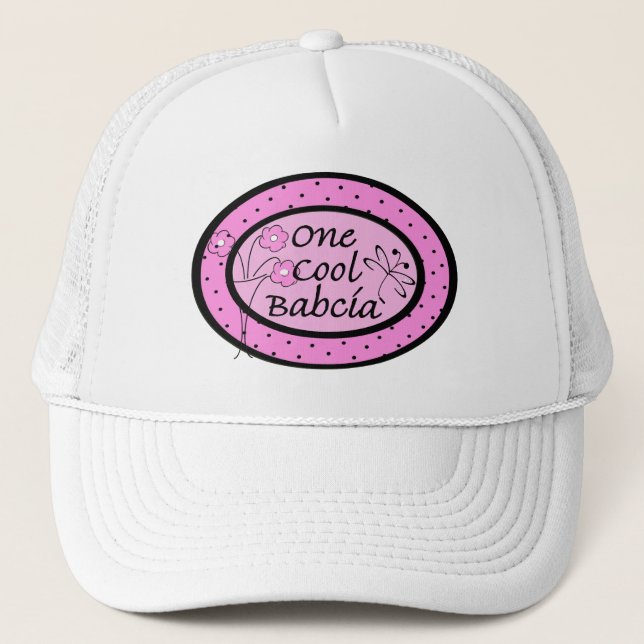Casquette Un Cool Babcia (Devant)