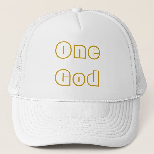 Casquette Un Dieu (Devant)