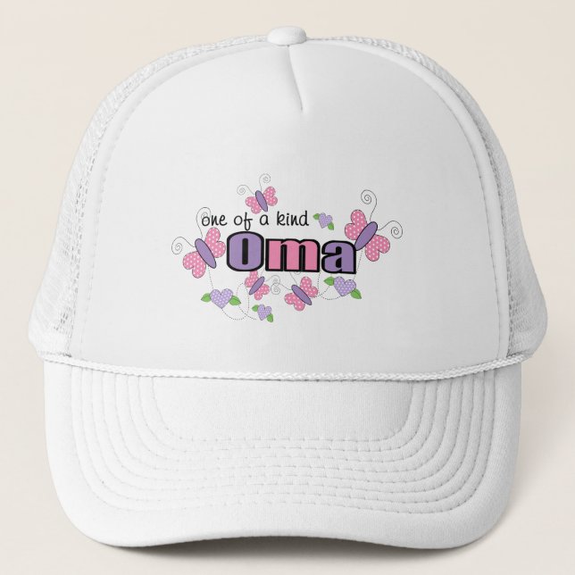 Casquette Un d'un Oma aimable (Devant)