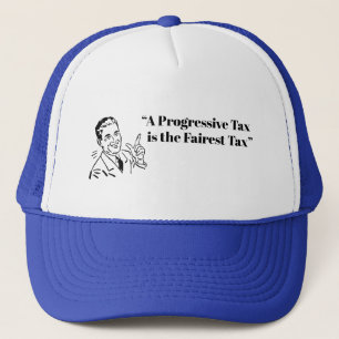 Casquette Un impôt progressif est l'impôt le plus juste