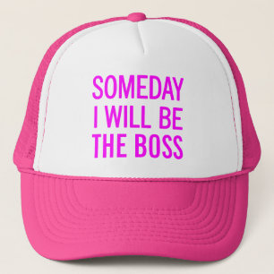 Casquette Un Jour Je Serai Le Patron