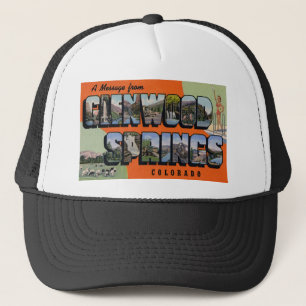Casquette Un message de Glenwood Springs le Colorado