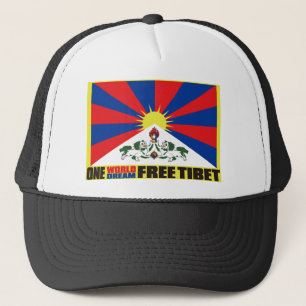 CASQUETTE UN MONDE UN RÊVE TIBET LIBRE