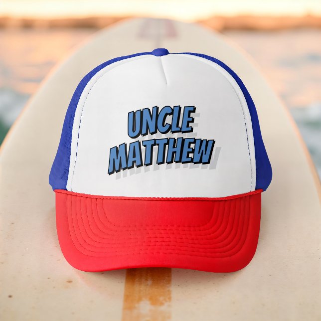Casquette Uncle Modern Simple Cool Comic (Créateur téléchargé)