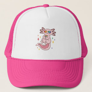 Casquette Une adorable Fierté Axolotl