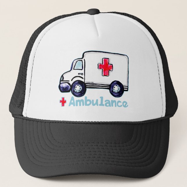 Casquette Une ambulance (Devant)
