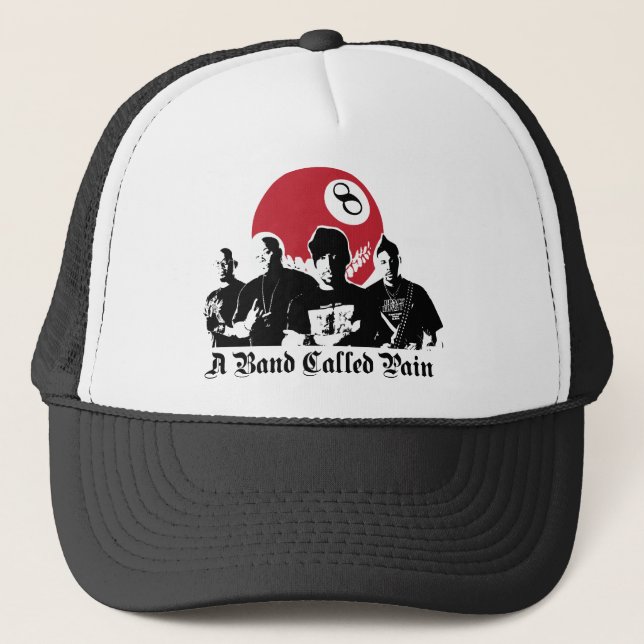 Casquette une bande a appelé la douleur (Devant)