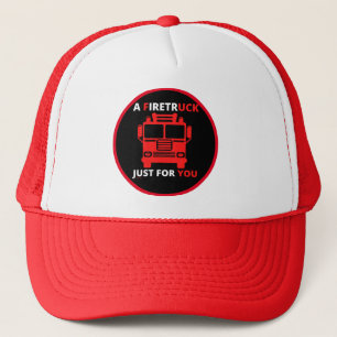 Casquette UNE CAMION DE POMPIERS JUSTE POUR VOUS jeu de mots