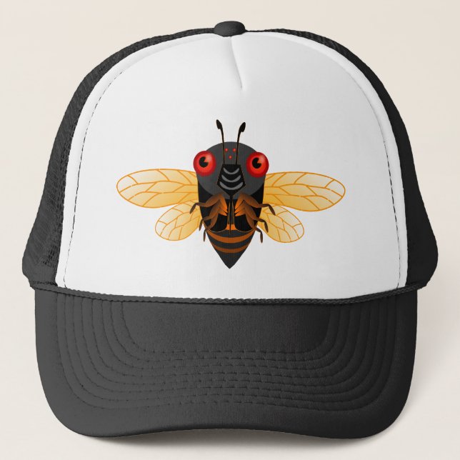 Casquette Une cigale très mignonne de 17 ans (Devant)