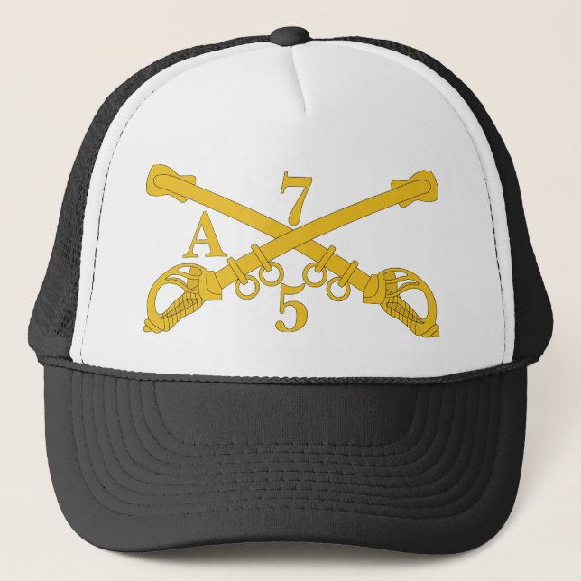 Casquette Une compagnie 5e 7e cavalerie (Devant)