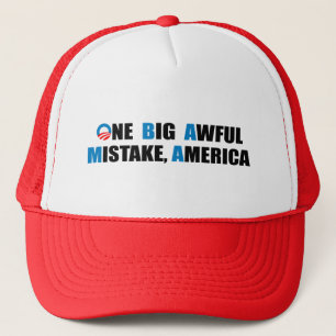 CASQUETTE UNE GRANDE ERREUR TERRIBLE, AMÉRIQUE