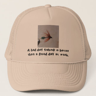 Casquette Une mauvaise pêche de jour est meilleure que…