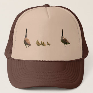 Casquette Une oie avec ses oies