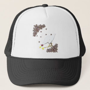 Casquette Une poule et des poussins