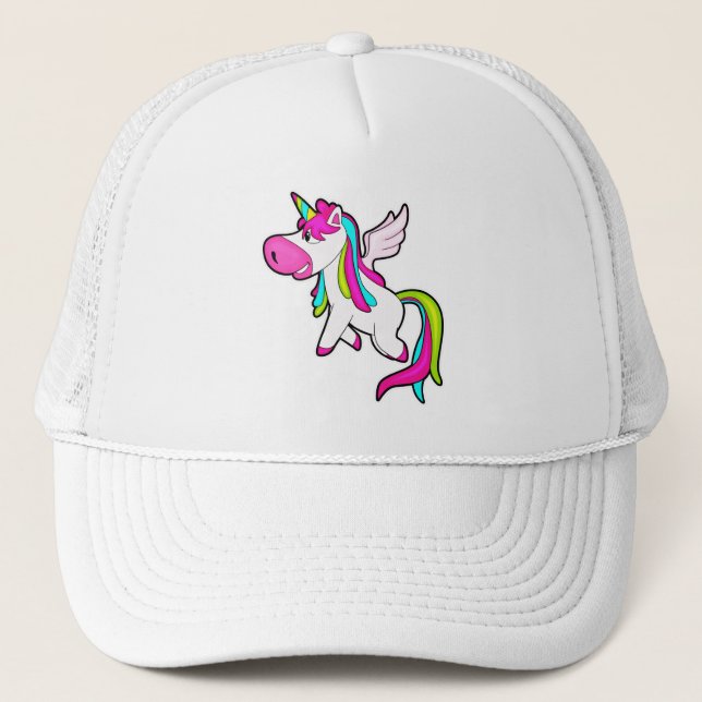 Casquette Unicorne avec ailes (Devant)
