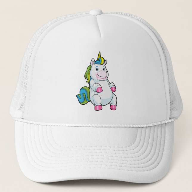 Casquette Unicorne avec gros ventre (Devant)