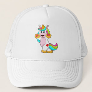 Casquette Unicorne avec tatouage cardiaque
