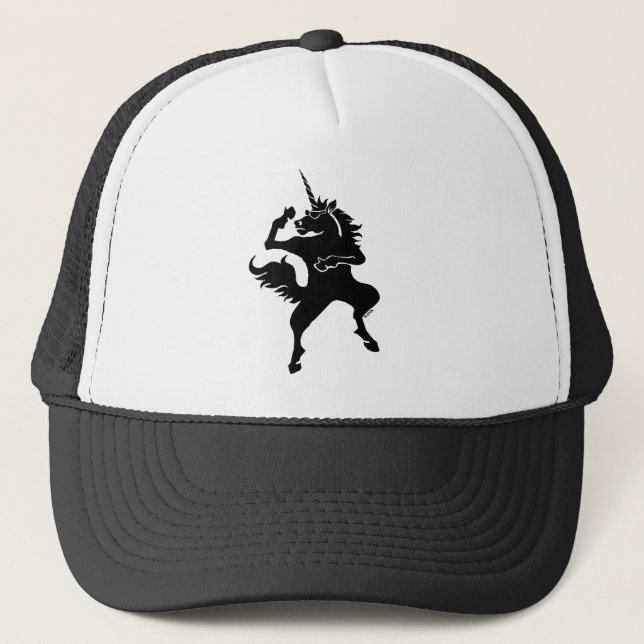 Casquette Unicorne dansante cool (Devant)