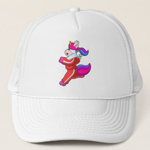 Casquette Unicorne en cours d'exécution