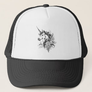 Casquette Unicorne Imaginaire animal sauvage Illustration Ar