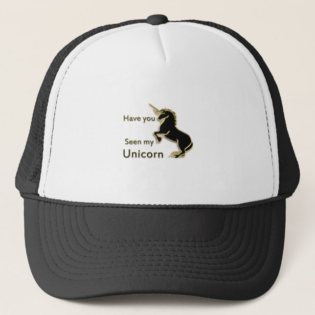 Casquette Unicorne magique or conte de fées (Devant)