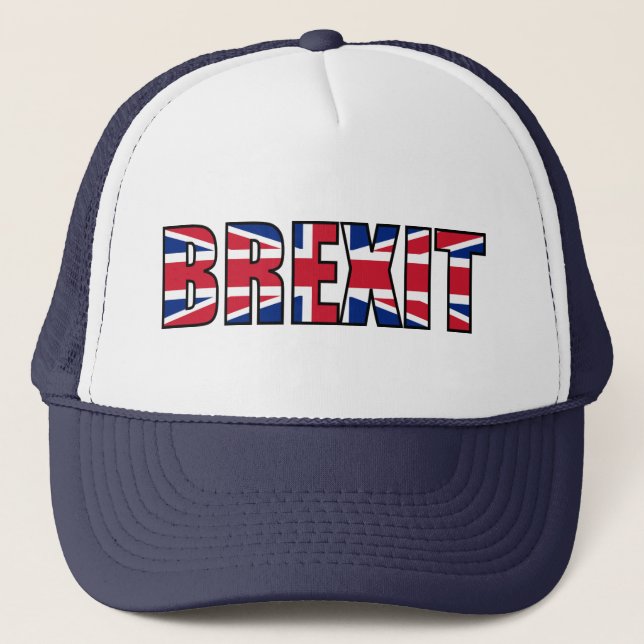 Casquette Union Jack Brexit, W-NB (Devant)
