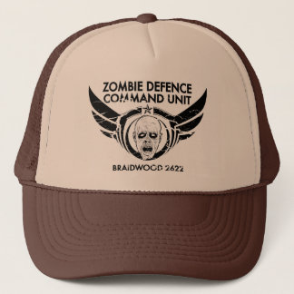CASQUETTE UNITÉ DE COMMANDE DE LA DÉFENSE DE ZOMBI - 2622