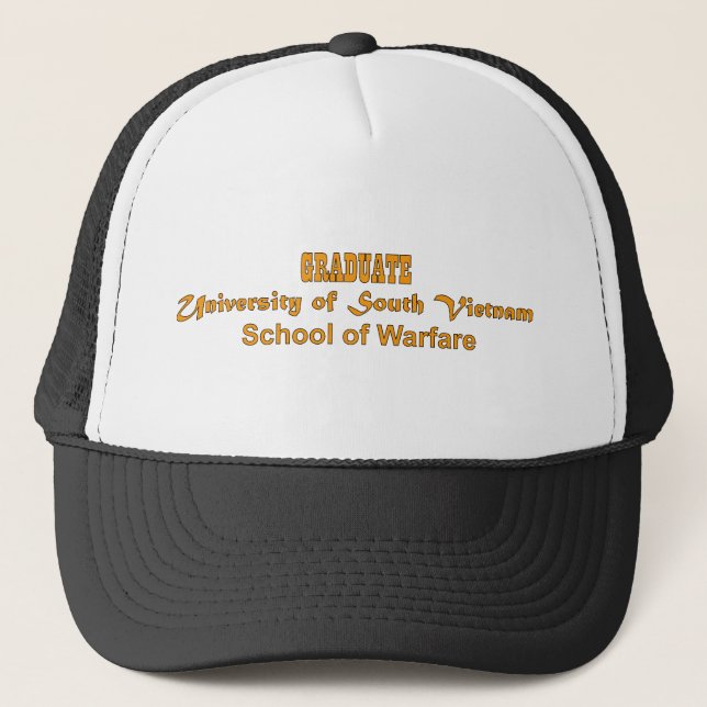 Casquette University Of South Vietnam - School of Warfare (Devant)