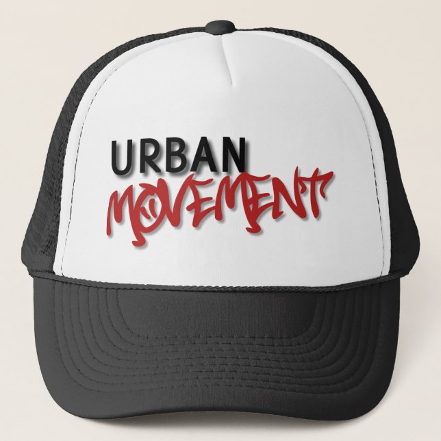 Casquette urbain de boule de mouvement (Devant)