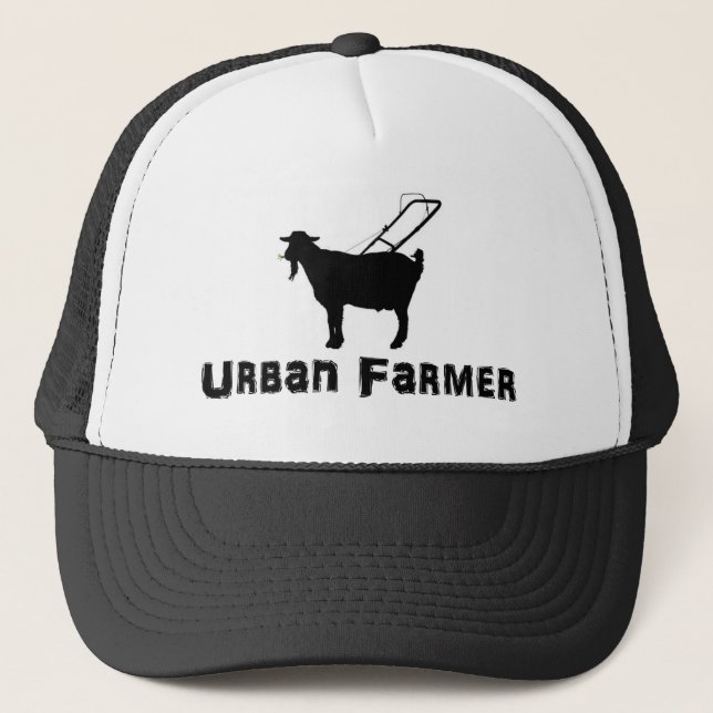 Casquette urbain de camionneur de chèvre (Devant)