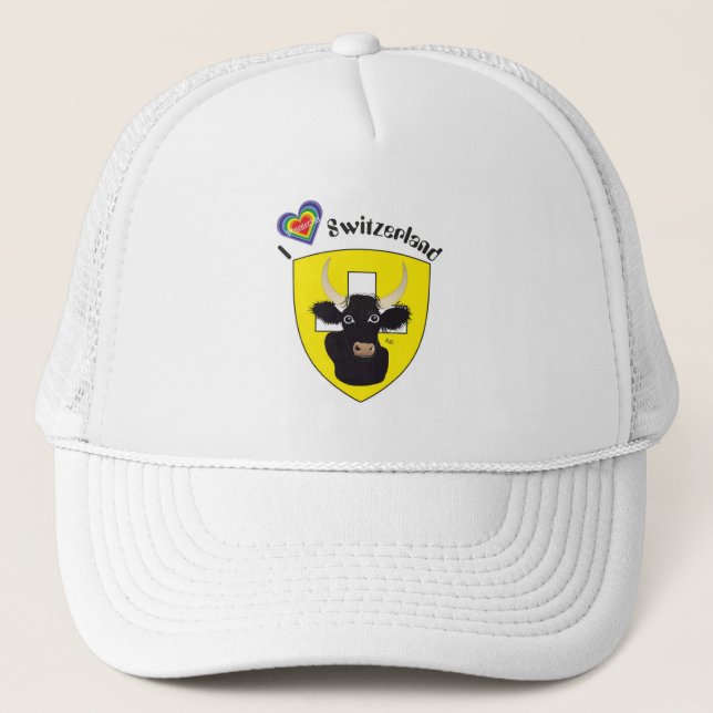 Casquette Uri - Suisse - Suisse - Svizzera - Svizra - Casque (Devant)