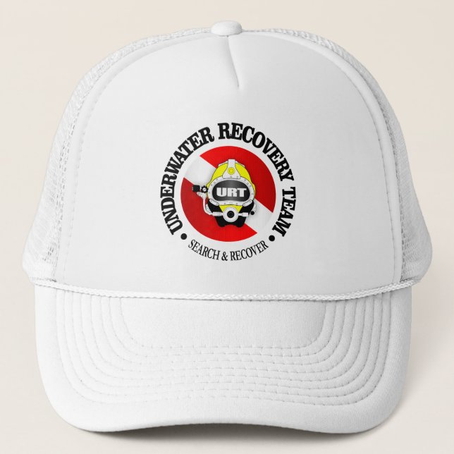 Casquette URT (équipe de récupération sous-marine) (Devant)