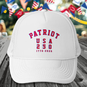 Casquette USA 250 Anniversaire de l'Amérique Ajouter un nom 