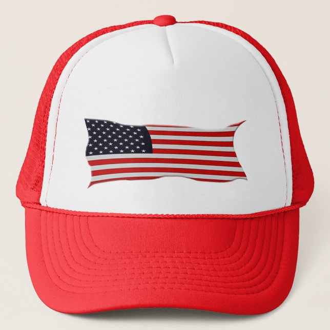 Casquette USA AMERICAN US FLAG Series (Devant)