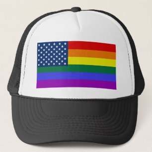Casquette USA Rainbow Pride