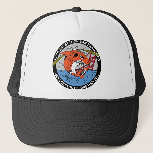 Casquette USCG Air Station San Francisco 2 US Coast Guard (Devant)