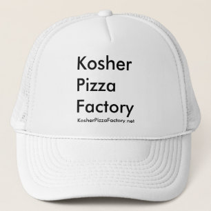 Casquette Usine cachère de pizza