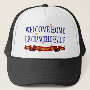 Casquette USS à la maison bienvenu Chancellorsville