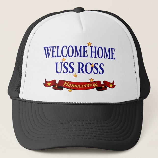 Casquette USS à la maison bienvenu Ross (Devant)