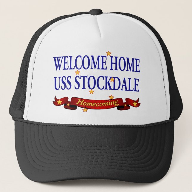 Casquette USS à la maison bienvenu Stockdale (Devant)