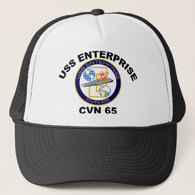 Casquette USS Enterprise CVN-65 (Devant)