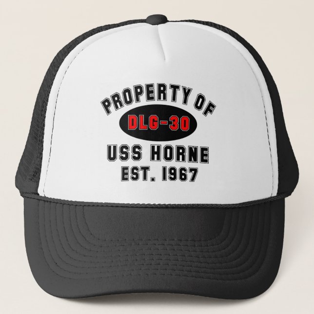 Casquette USS Horne DLG-30 (Devant)