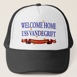 Casquette USS Vandegrift à la maison bienvenu