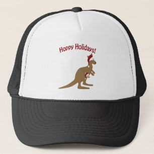 Casquette Vacances chanceuses ! Noël Kangaroo