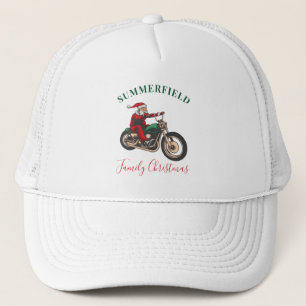 Casquette Vacances de Noël Vélo de famille Correspondance pa